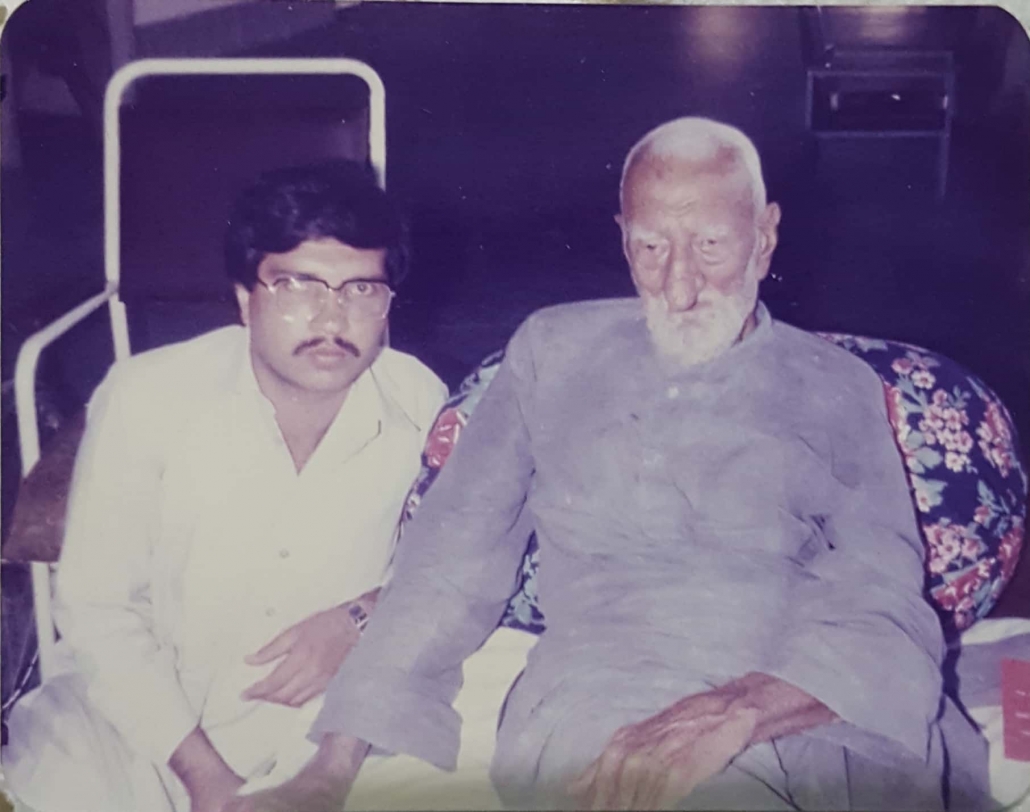 Baba and Waqar at Lady Reading Hospital