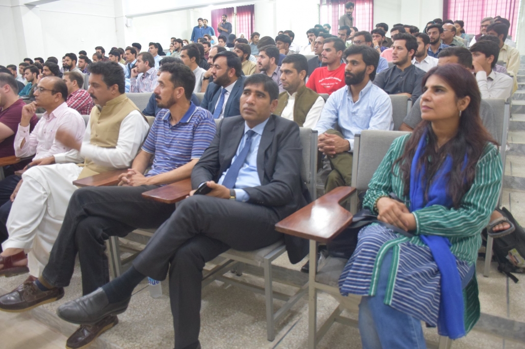 Audience at Non-violence seminar