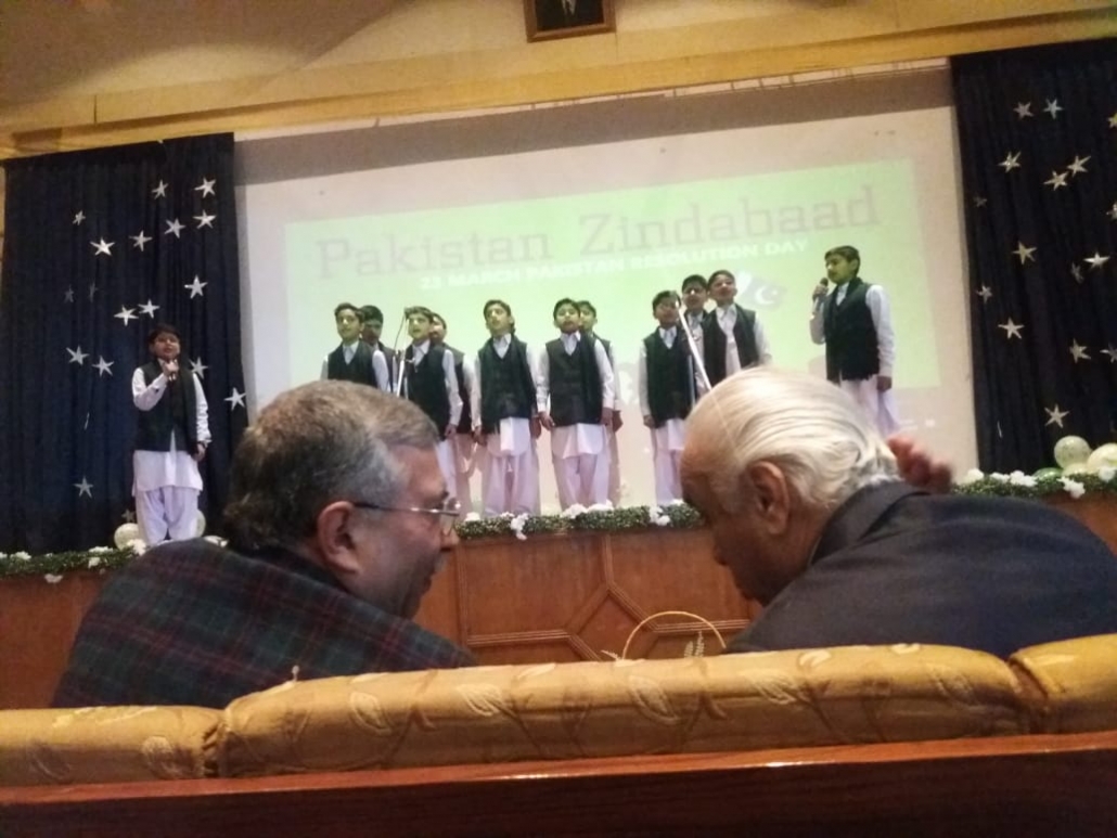 Morning assembly Pakistan Day