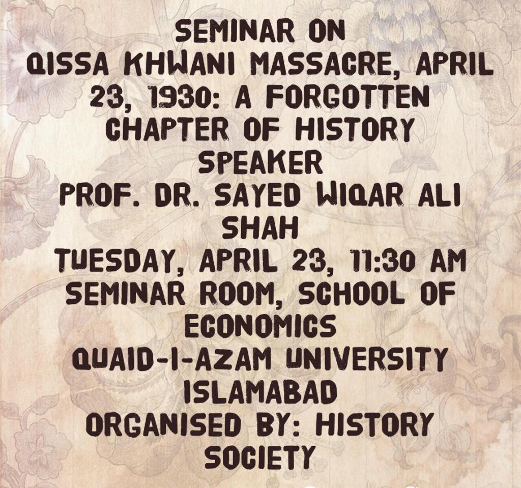Qissa Khwani Massacre