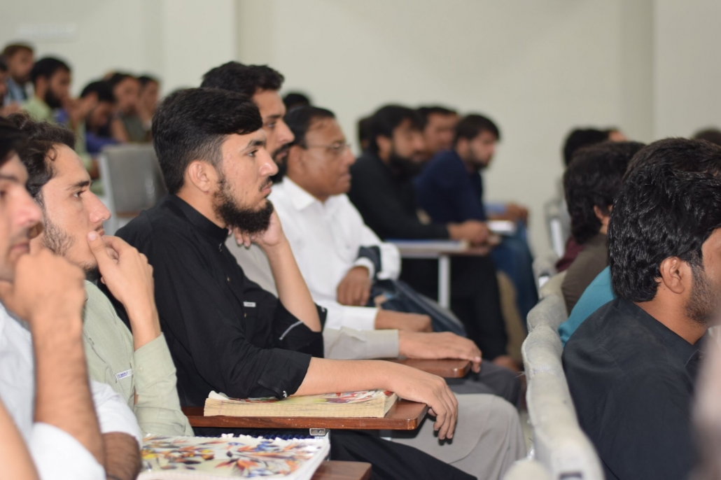 Students attending lecture