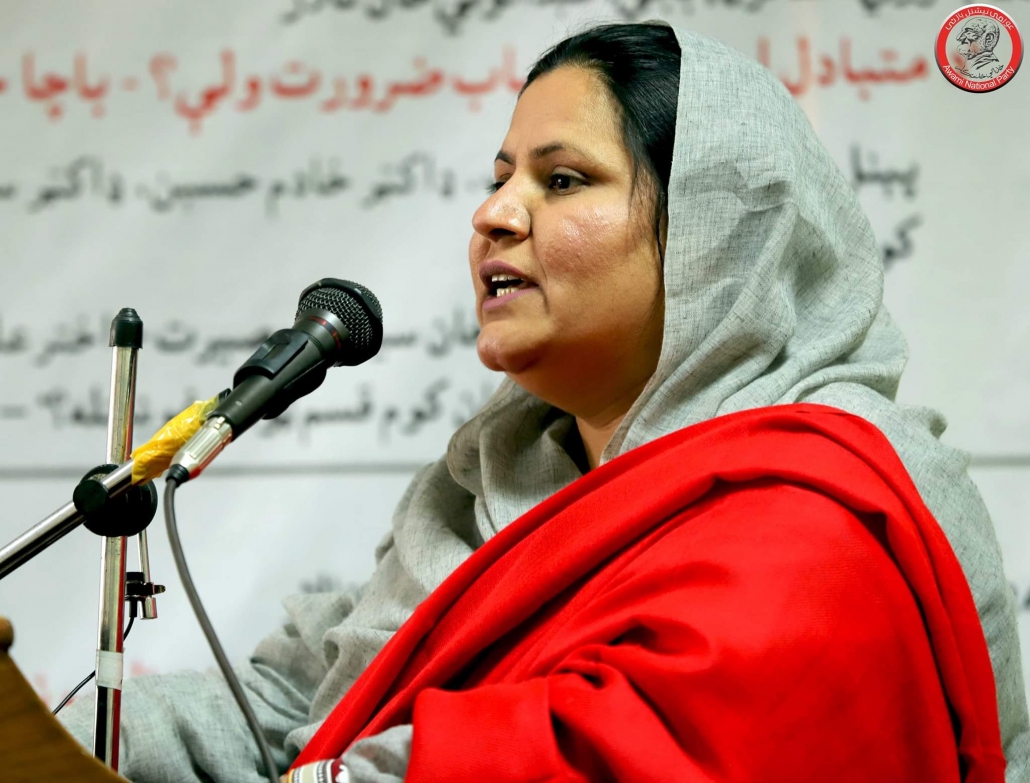 Prof. Shah at Bacha Khan Markaz
