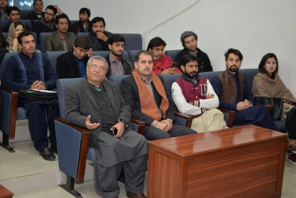 Prof. Shah speaking on Soviet Invasion — QAU